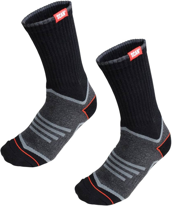 Scan Twin Pack Work Socks