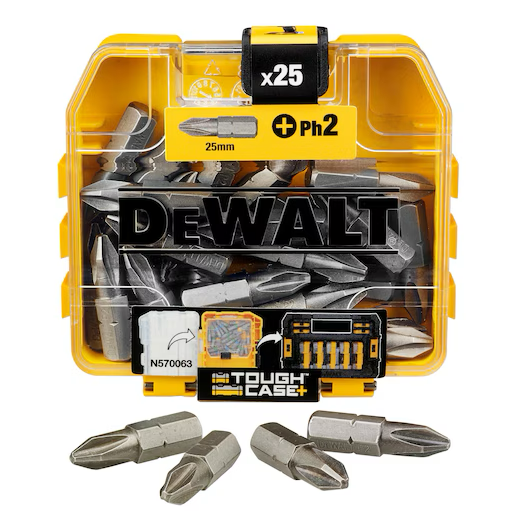 DeWalt 25pc PH2 Screwdriver Bits Pack