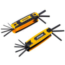 XTrade 2 Piece Folding Hex Key Set – Torx & Metric