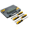 XTrade X0900044 4 Piece Chisel Set with Sharpening Stone